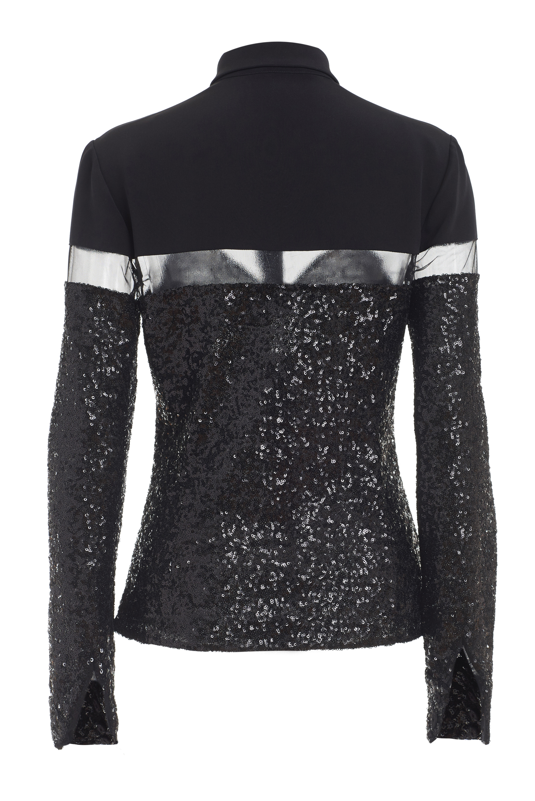 Silk and Sequin Shirt
