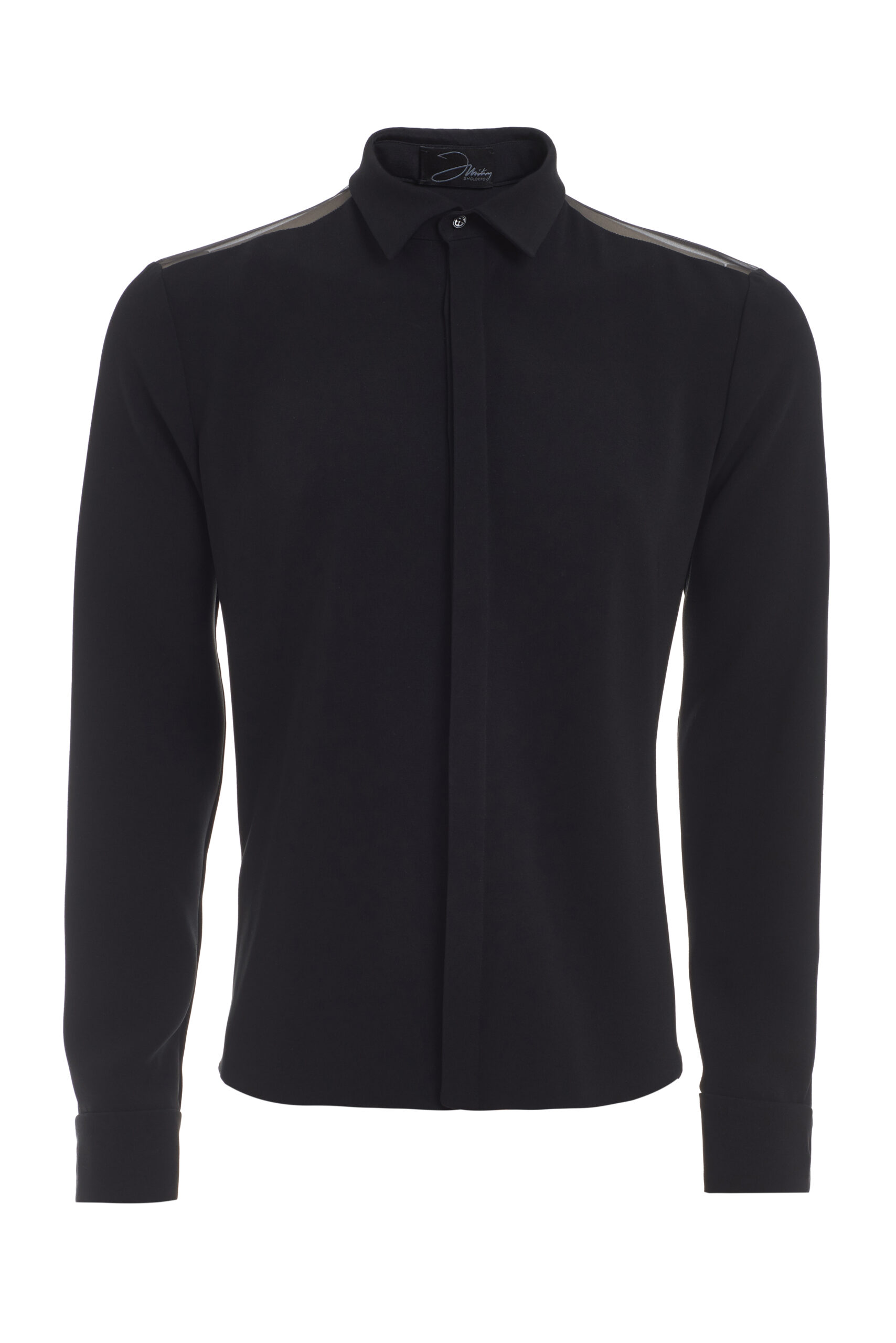 Men’s Button-down Shirt With Organza Yoke